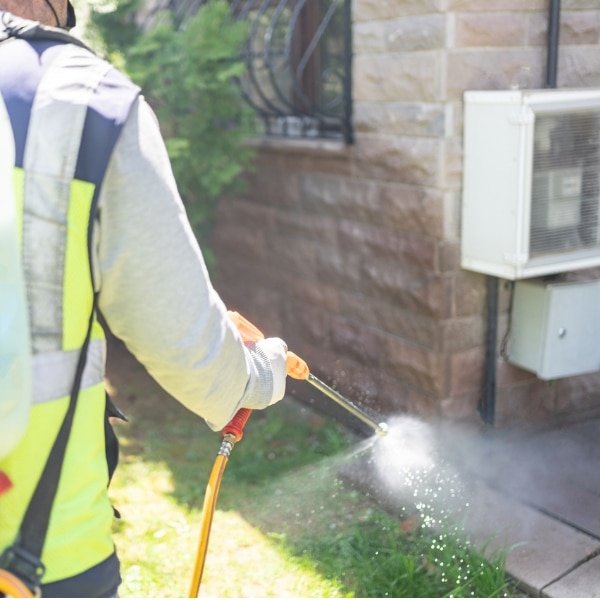 Our perimeter only protection targets exterior spots that are common for pests to get in
